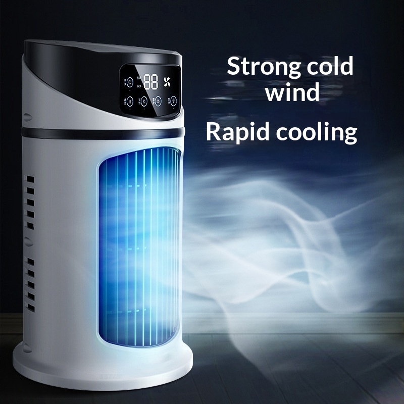 Portable Air Conditioner USB Mini Air Conditioner Air Cooler Fan Water Cooling Fan Air Conditioning Air Cooler For Home Office - Image 6