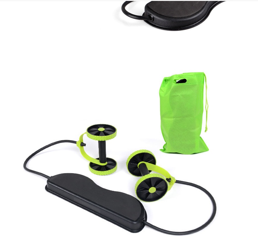 Tension Foldable Revoflex Xtreme Rally Multifunction Pull Rope Wheeled Health Abdominal Muscle Training Home Fitness Equipment - Image 5