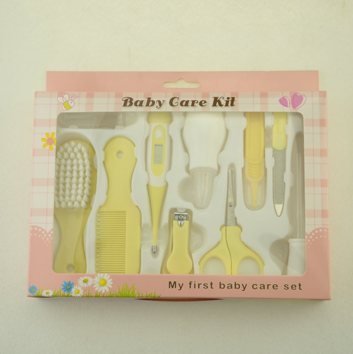 Maternal and Infant Thermometer Feeding Nasal Nasal Care 10 Piece Set Baby Manicure Clamp Nail Clipper Set - Image 6