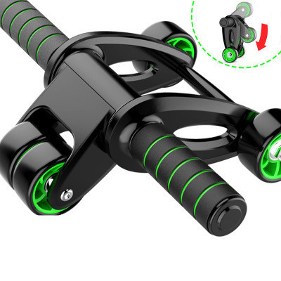 Foldable Abdominal Wheel Abdominal Muscle Wheel Roller Home Fitness Equipment - Image 3