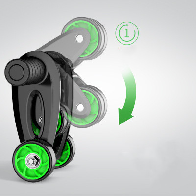 Foldable Abdominal Wheel Abdominal Muscle Wheel Roller Home Fitness Equipment - Image 4
