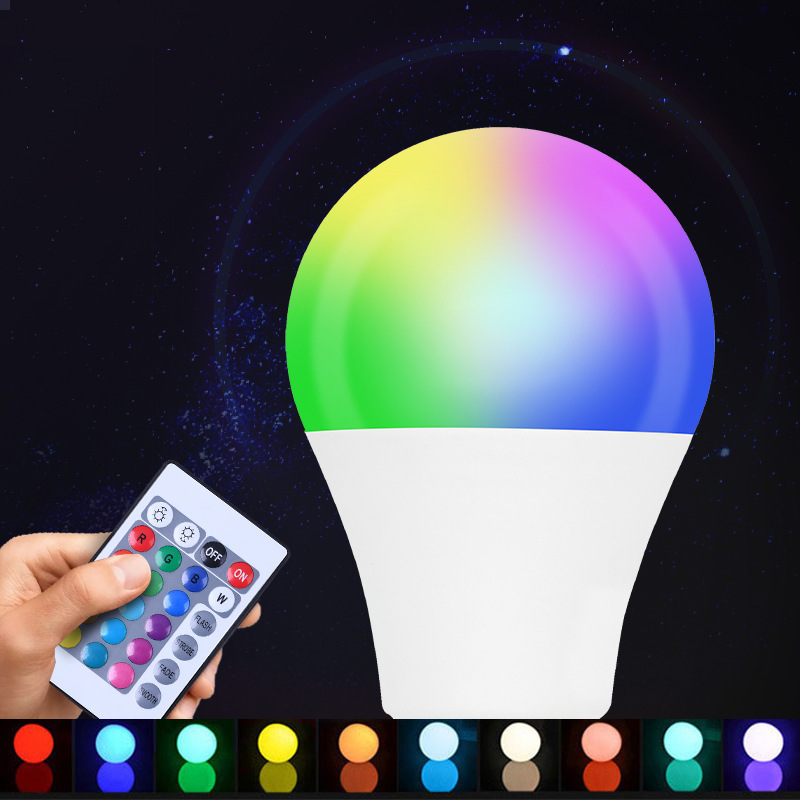 Color-Changing Bulb 16 Color Led Live Light Colorful Remote Control Rgb Color Indoor Smart Dimming - Image 4