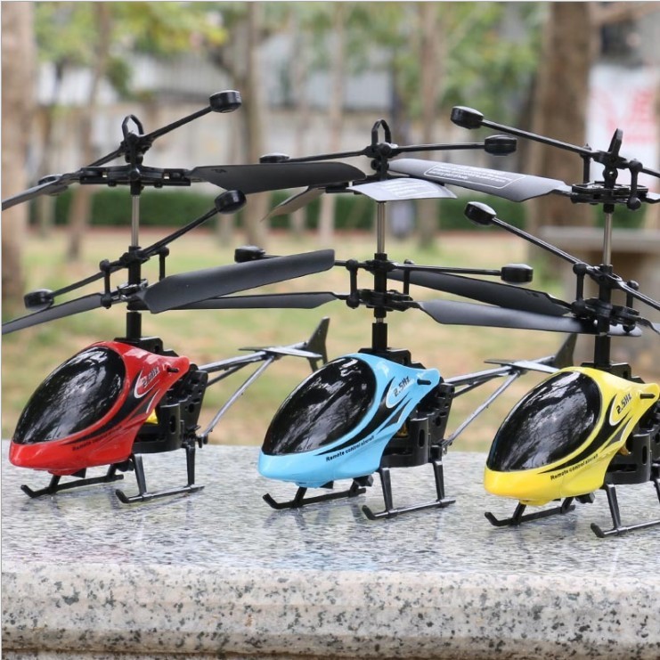 Mini Remote Control Airplane Helicopter Fall Resistant Electric Drone - Image 2