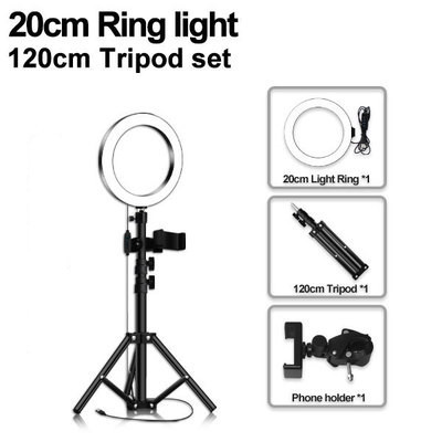Mobile Phone Live Selfie Anchor Round LED Fill Light - Image 4