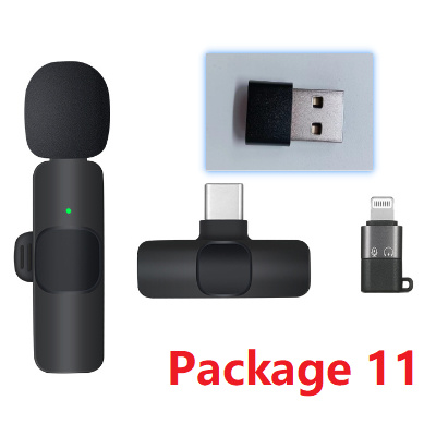 Wireless Lavalier Microphone Drag Two Outdoor - Image 6