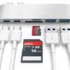 Compatible with Apple , USB Type C Hub to TF SD Card Reader Hub 3.0 Adapter with PD Power USB C Hub Dock