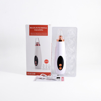 Blackhead Pore Vacuum Cleaner Nose Cleanser Blackheads Remover Blackhead Acne Removal Button Face Suction Beauty Skin Care Tool - Image 8