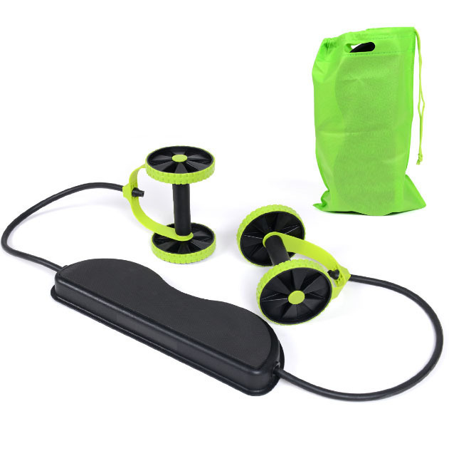 Tension Foldable Revoflex Xtreme Rally Multifunction Pull Rope Wheeled Health Abdominal Muscle Training Home Fitness Equipment - Image 2