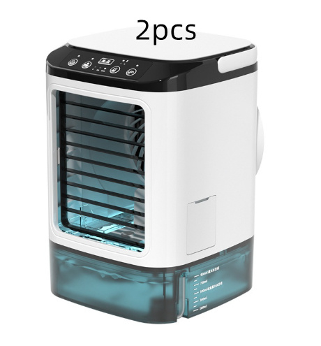 New Style Air Cooler Desktop Air Conditioner Fan Dual Spray Cooling Electric Fan Air Cooler USB Portable Refrigeration - Image 5
