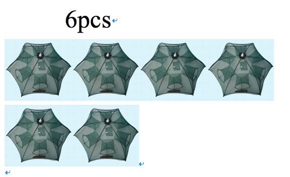 Strengthened 4-20 Holes Automatic Fishing Net Shrimp Cage Nylon Foldable Fish Trap Cast Net Cast Fold Crab Trap Fishing Network - Image 6