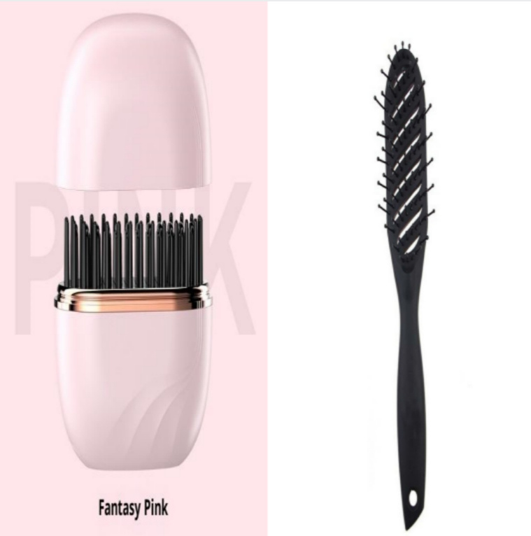 Mini Hair Straightening Comb Wireless Charging Portable Multifunctional Hair Care Not Hurt Hair Styling Comb Hair Straightener - Image 3
