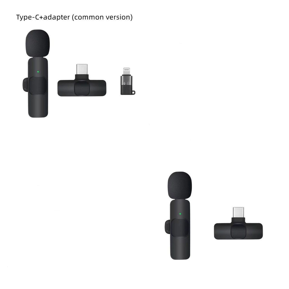 Wireless Lavalier Microphone Drag Two Outdoor - Image 2