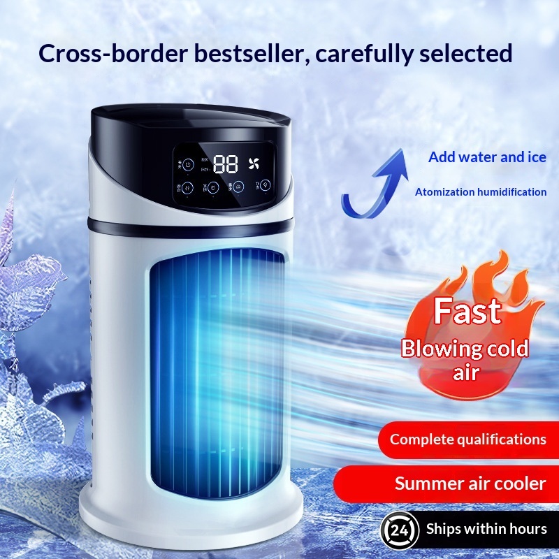 Portable Air Conditioner USB Mini Air Conditioner Air Cooler Fan Water Cooling Fan Air Conditioning Air Cooler For Home Office - Image 9