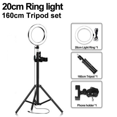 Mobile Phone Live Selfie Anchor Round LED Fill Light - Image 9