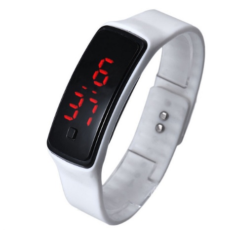 LED Bracelet Watch Thin Girl Men Sports Silicone Digital LED Wristwatches Women Watch Female Clock - Image 6