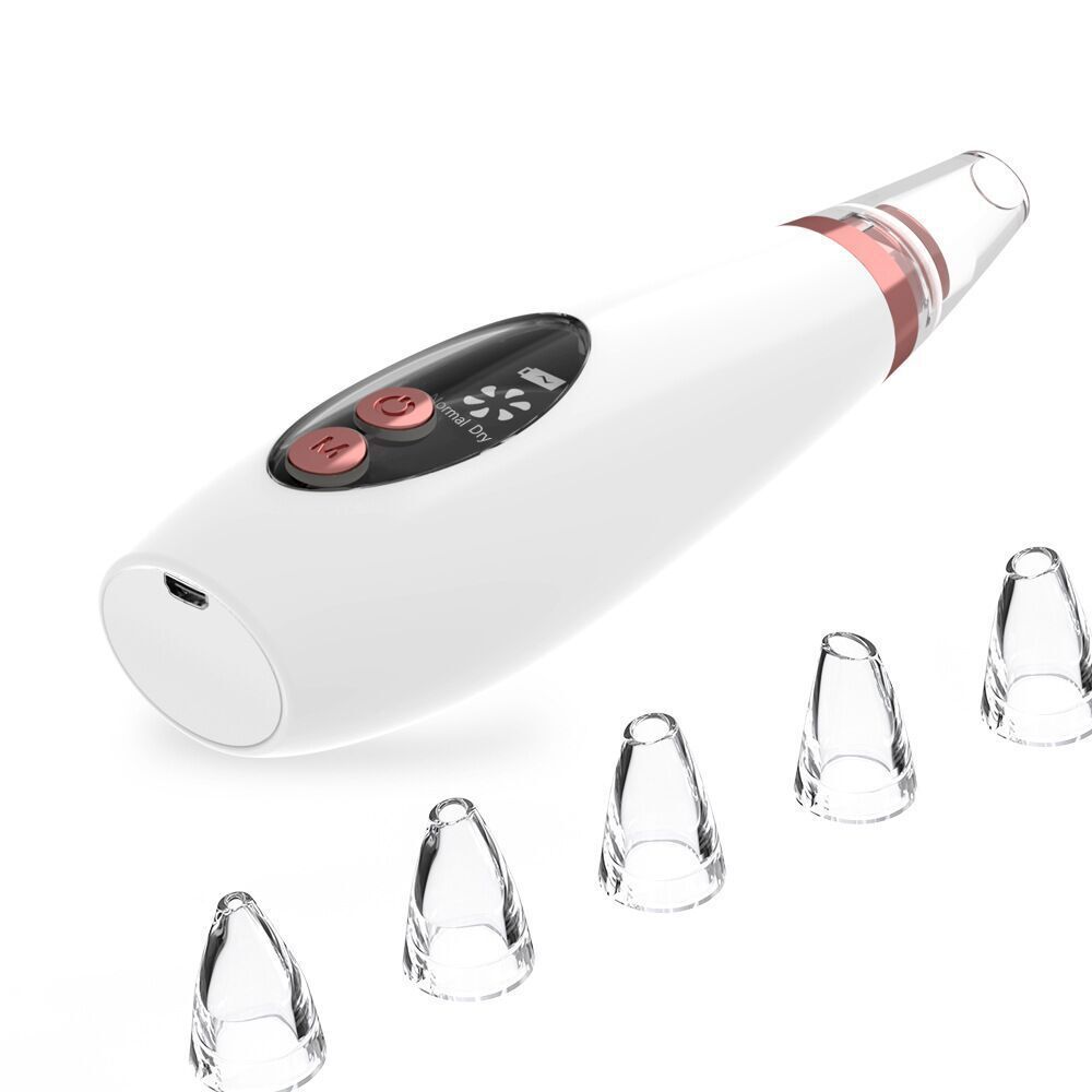 Blackhead Pore Vacuum Cleaner Nose Cleanser Blackheads Remover Blackhead Acne Removal Button Face Suction Beauty Skin Care Tool - Image 5