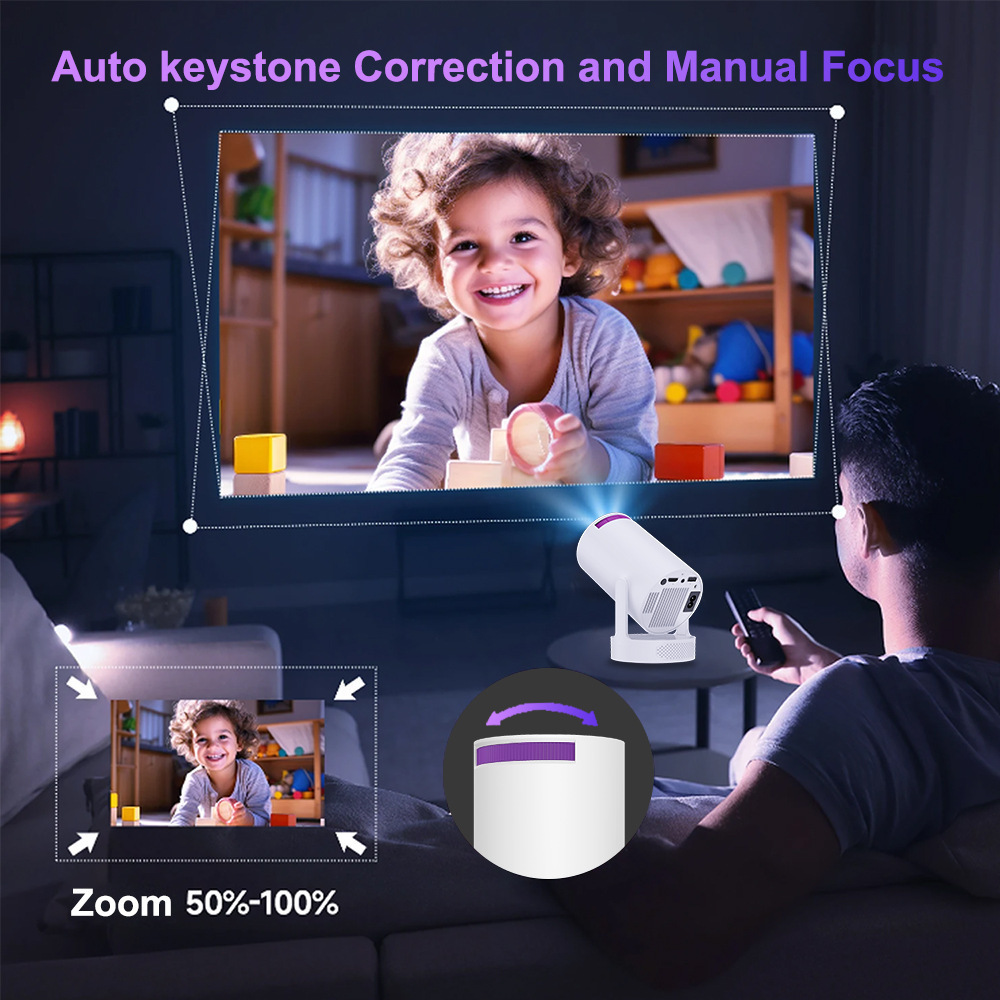 Portable Mini Home HD Projector Gun - Image 5