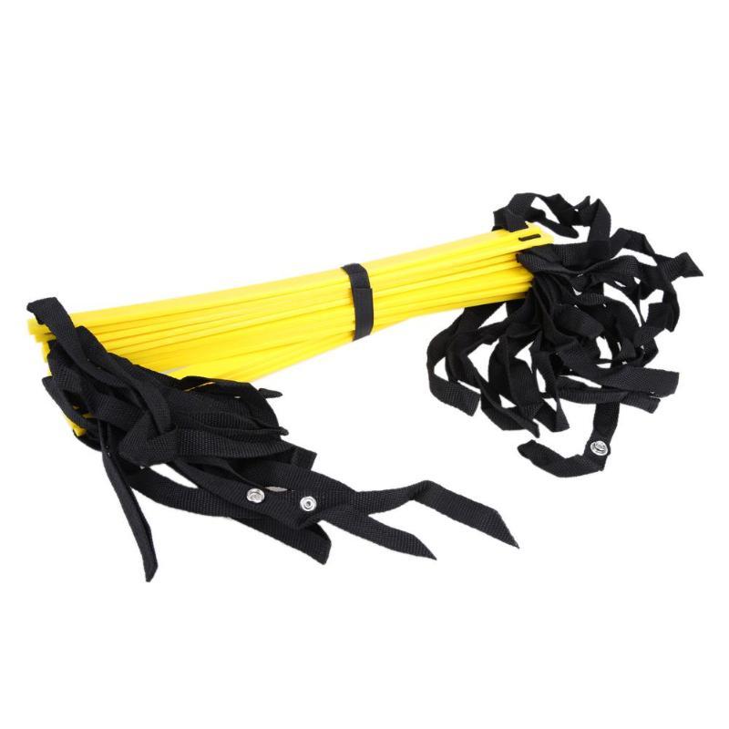 Football Soccer Agility Training Ladders Speed Scale Stairs Nylon Straps Fitness Equipment - Image 3