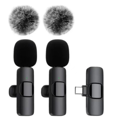 Wireless Lavalier Microphone Drag Two Outdoor - Image 3