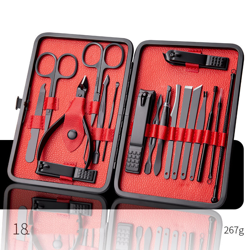 Professional Scissors Nail Clippers Set Ear Spoon Dead Skin Pliers Nail Cutting Pliers Pedicure Knife Nail Groove Trimmers - Image 10