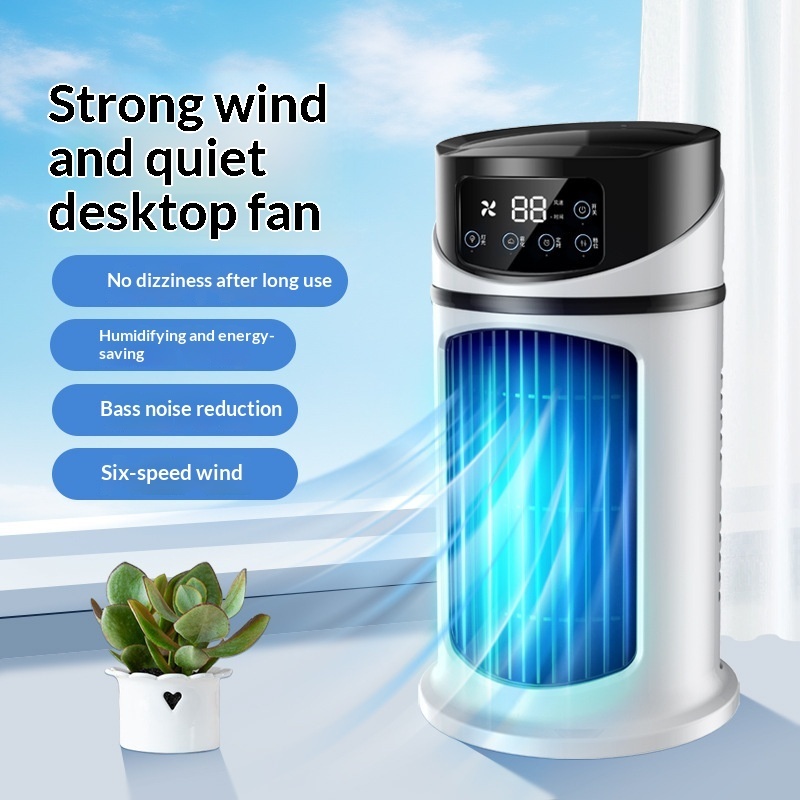 Portable Air Conditioner USB Mini Air Conditioner Air Cooler Fan Water Cooling Fan Air Conditioning Air Cooler For Home Office - Image 4