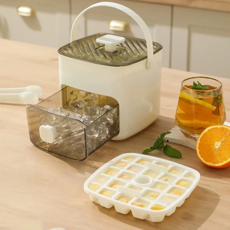 48 Grid Ice Cube Mold Reusable Refrigerator Ice Maker One-touch Easy Release Homemade Ice Cube Tray Mold Home Ice Making Tool - Image 4
