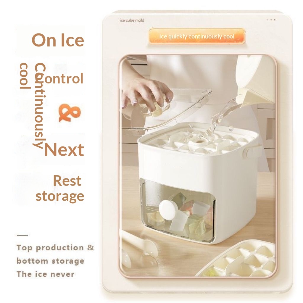 48 Grid Ice Cube Mold Reusable Refrigerator Ice Maker One-touch Easy Release Homemade Ice Cube Tray Mold Home Ice Making Tool - Image 5