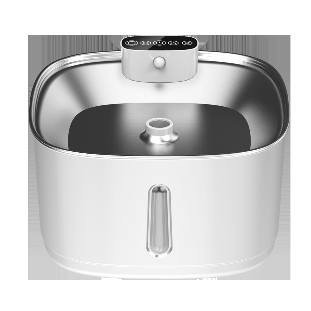 Smart Pet Water Fountain Wireless Stainless Steel Water Dispenser - Image 9