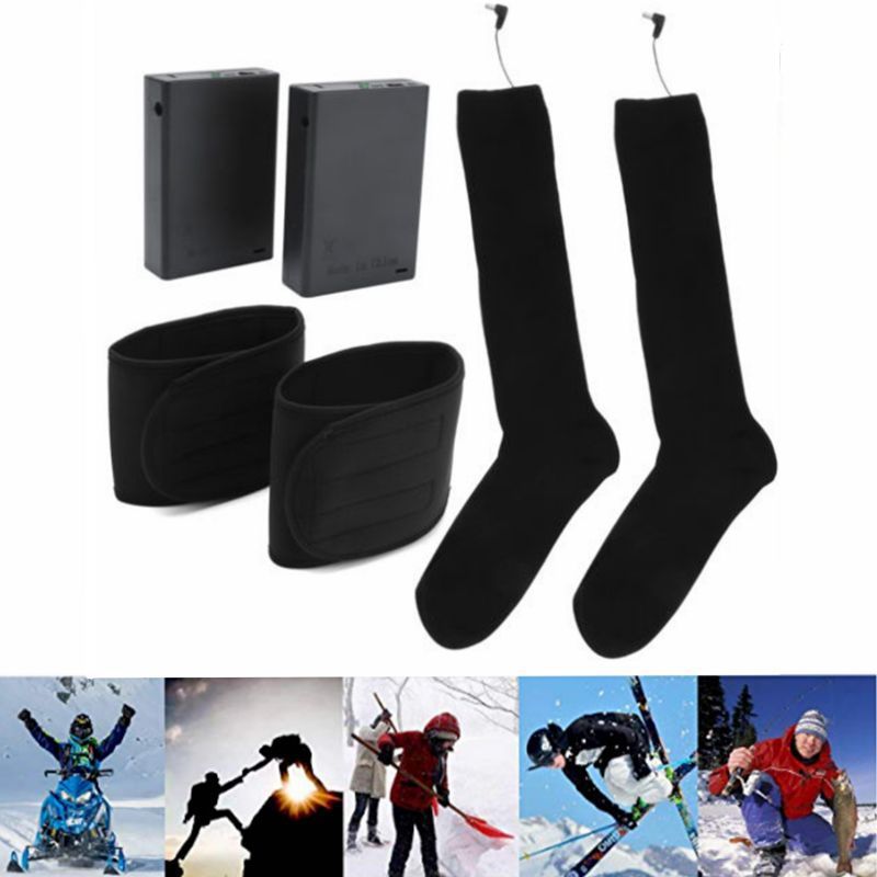 Electric heating socks heating socks electric heating socks heating foot warmer charging foot warming socks - Image 2