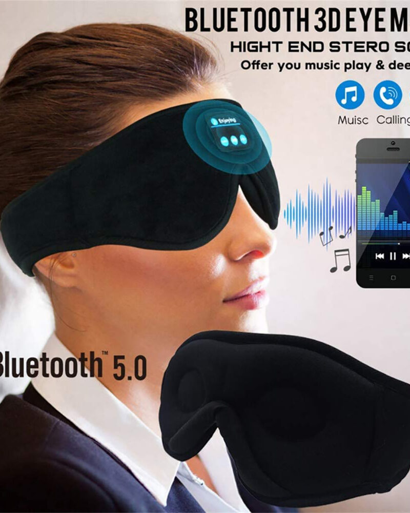 Wireless Call Stereo Music Blackout Sleep Eye Mask