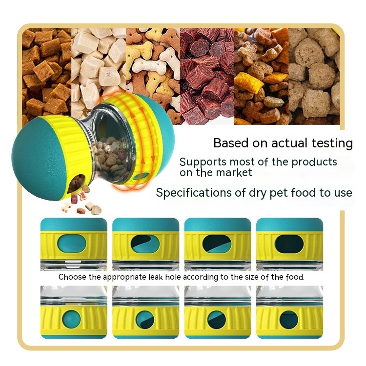 Food Dispensing Dog Toy Tumbler Leaky Food Ball Puzzle Toys Interactive Slowly Feeding Protect Stomach Increase Intelligence Pets Toy Pet Products - Image 6