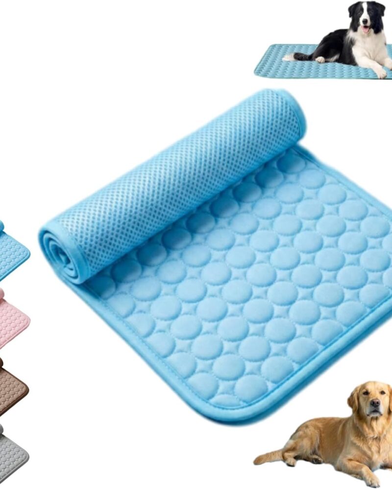Pet Ice Silk Pad - Summer Cooling Pad For Sofa, Breathable And Anti-slip, Anti-biting Dog Bed Ice Pad, Summer Coolness Dog Pad