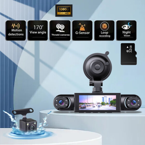 Four Camera HD Dash Cam