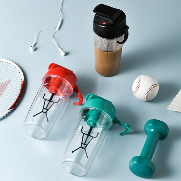 Creative Coffee Milkshake Cup Simple Electric Mixing Cup