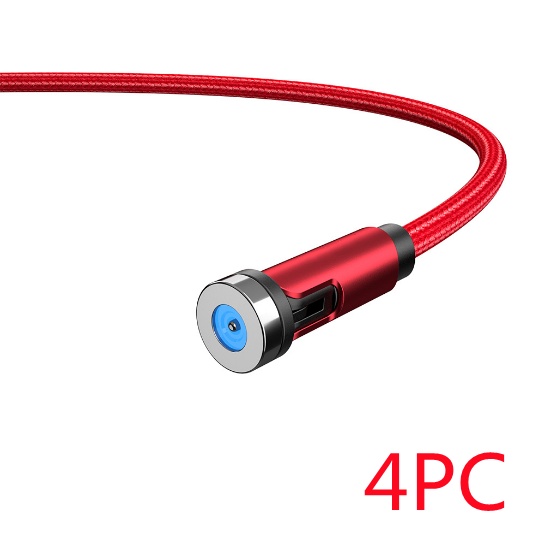 Essager Rotate Magnetic Cable 360 Degree USB Type C Charging Cable Fast Charging Magnet Charger 540 Rotate Micro Magnetic Cable - Image 4