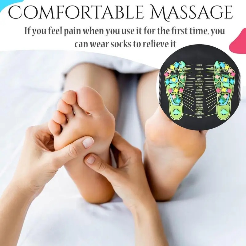 Reflexology Foot Massage Mat Acupoint Massage Mat For Home Gym Workout Body Care Home Spa Equipment Relaxation Aid - Image 7