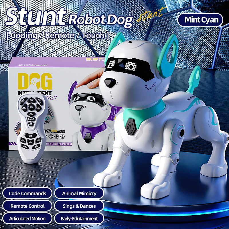 Remote-Controlled Dog Touch-Interactive Electronic Pet Toy - Image 4