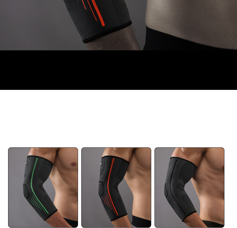 Sports Elbow Guard Basketball Volleyball Cycling Badminton Weightlifting Fitness Protective Gear - Image 2