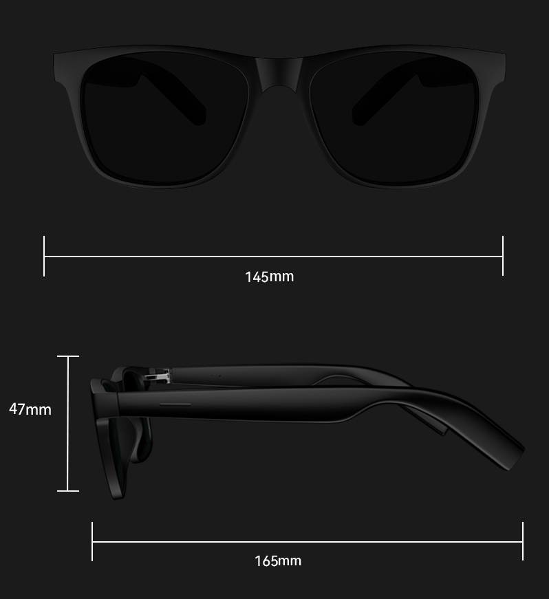 AI Smart Glasses Bluetooth Sunglasses For Music Calling Translation D11 - Image 5