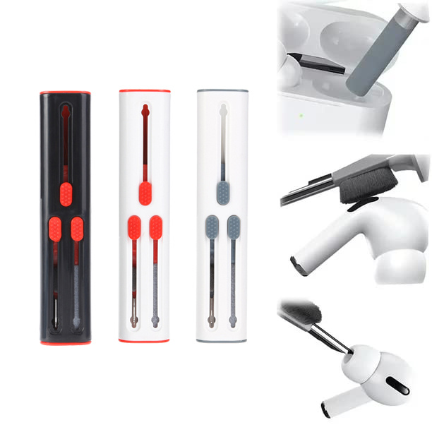 New Screen Cleaner Kit For Airpods Pro 3 2 1 Bluetooth Earphones Cleaning Pen Brush Earbuds Case Cleaning Tools For Xiaomi Airdots Cleaner - Image 4