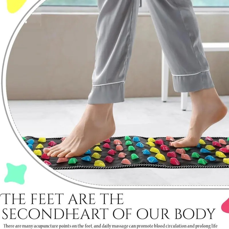 Reflexology Foot Massage Mat Acupoint Massage Mat For Home Gym Workout Body Care Home Spa Equipment Relaxation Aid - Image 3