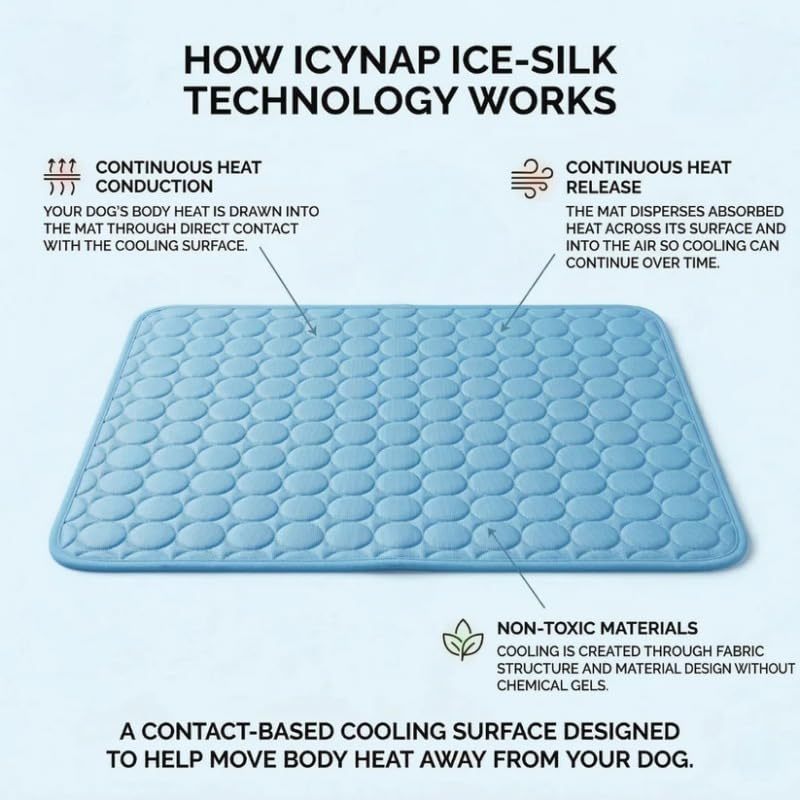 Pet Ice Silk Pad - Summer Cooling Pad For Sofa, Breathable And Anti-slip, Anti-biting Dog Bed Ice Pad, Summer Coolness Dog Pad - Image 7
